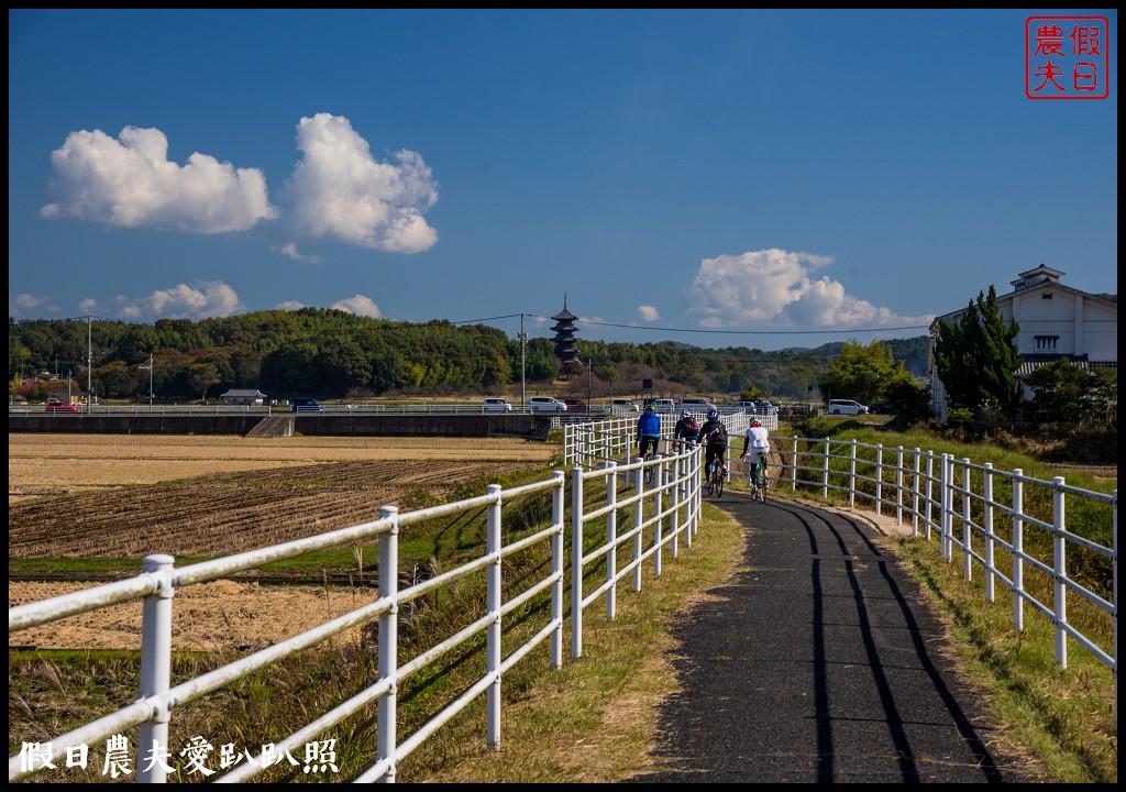 日本旅遊 | 岡山-吉備自行車道．入選「日本百大道路」之一/桃太郎