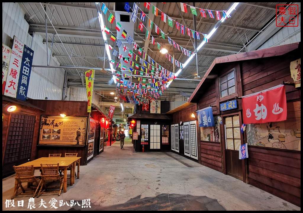 南投景點|草屯寶島時代村．走進時光隧道探訪亞洲最大的室內懷舊主題文化村