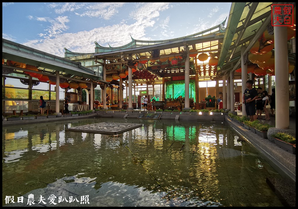 彰化景點|鹿港玻璃媽祖廟台灣護聖宮．絕美倒影怎麼拍