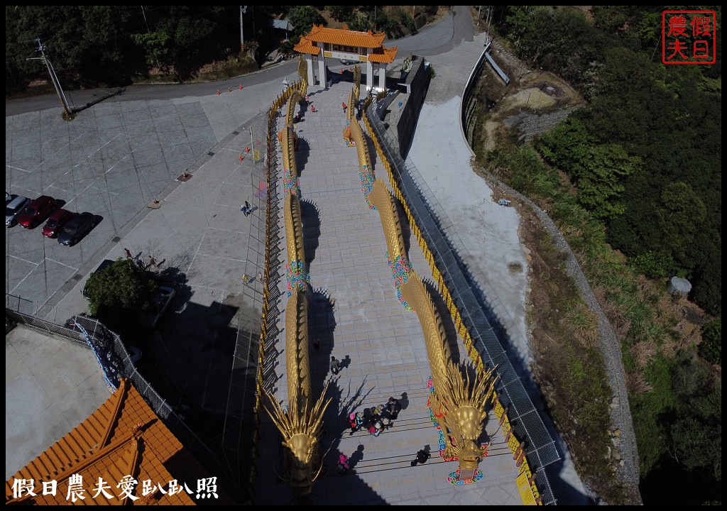 新地標❗️中寮金龍山法華寺雙龍朝聖鳳迎賓|亞洲最長最大的金龍階梯